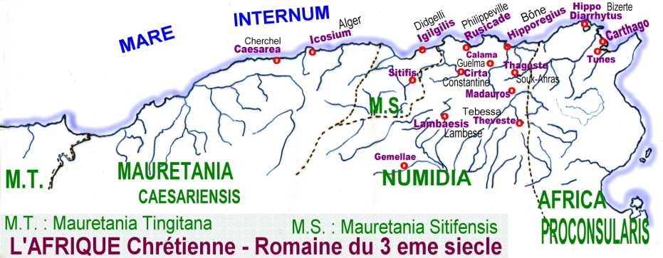 afrique chretienne romaine 3 siecle.jpg (50474 octets)